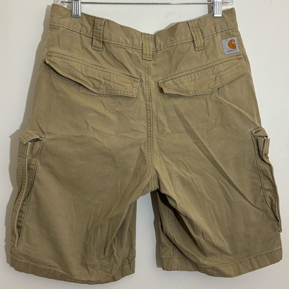 Men’s Carhartt Relaxed Fit Tan Cargo Shorts Size 32